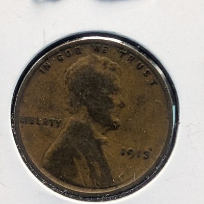 Sale Photo Thumbnail #216: 1913 Lincoln Wheat Cent