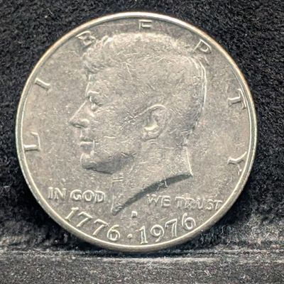 Sale Photo Thumbnail #102: 1976-D Kennedy Bicentennial Half Dollar
