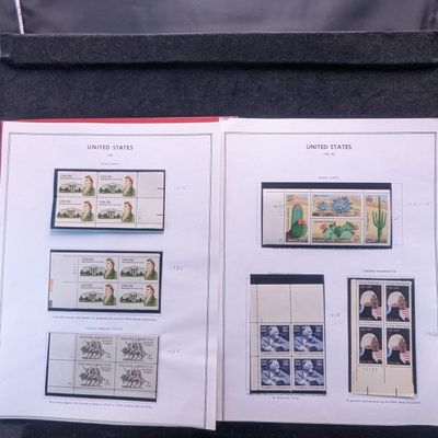 Sale Photo Thumbnail #358: (6) U.S. Plate Blocks All MOGNH