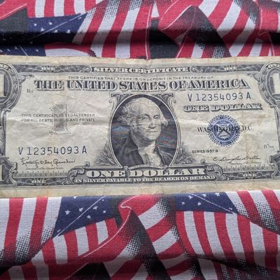 Sale Photo Thumbnail #170: 1957 B Series U.S. $1 Silver Certificate