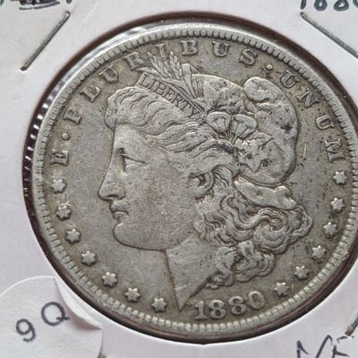 Sale Photo Thumbnail #62: 1880 Morgan 90% Silver Dollar