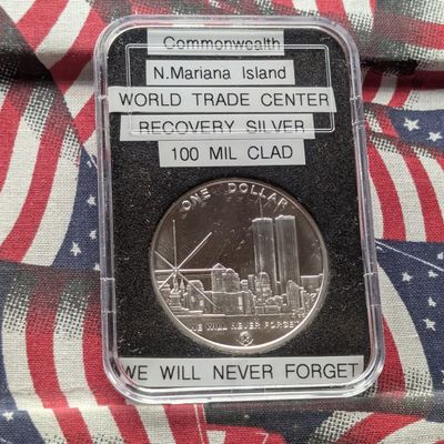 Sale Photo Thumbnail #58: 2004 National Collector's Mint World Trade Center/Freedom Tower "One Dollar" Commemorative Coin
