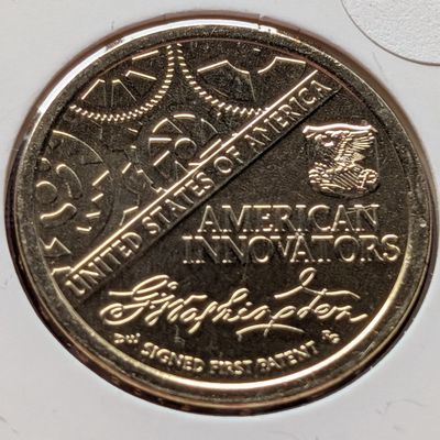 Sale Photo Thumbnail #40: 2018-D Uncirculated George Washington Patent Dollar, First of the Innovation Series