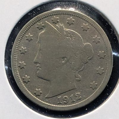 Sale Photo Thumbnail #276: 1912 Liberty Head V Nickel