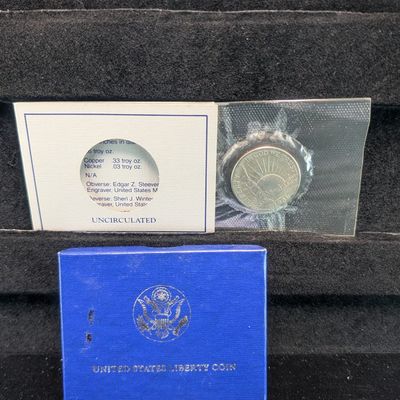 Sale Photo Thumbnail #230: 1986-D Statue of Liberty Commemorative Half Dollar in OGP w/ COA