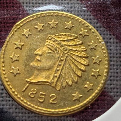 Sale Photo Thumbnail #61: Novelty "California Gold" Token