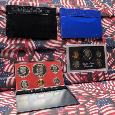 Sale Photo Thumbnail #24: 1977-S & 1983-S U.S. PROOF Sets in OGP