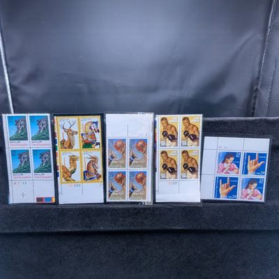 Sale Photo Thumbnail #368: (5) Assorted Plate Blocks All MOGNH