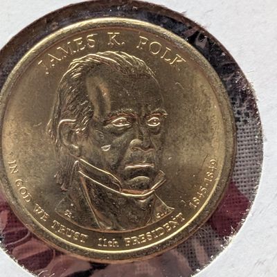 Sale Photo Thumbnail #56: 2009-P James Polk Presidential Dollar