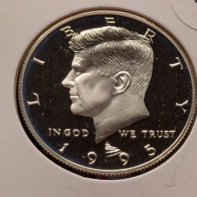 Sale Photo Thumbnail #159: 1995-S Proof Kennedy 90% Silver Half Dollar, Better Date