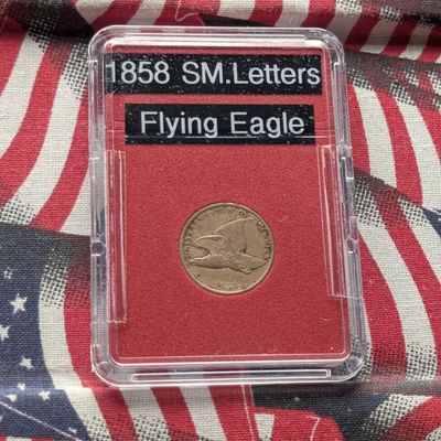 Sale Photo Thumbnail #108: 1858 Flying Eagle Cent - Small Letters