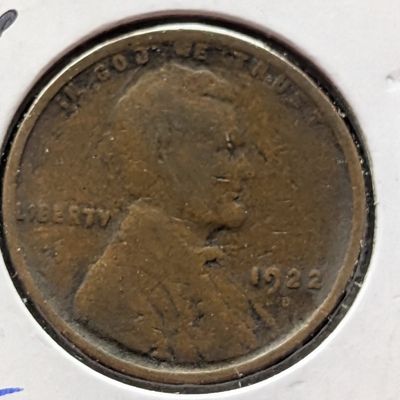 Sale Photo Thumbnail #255: 1922-D Lincoln Wheat Cent