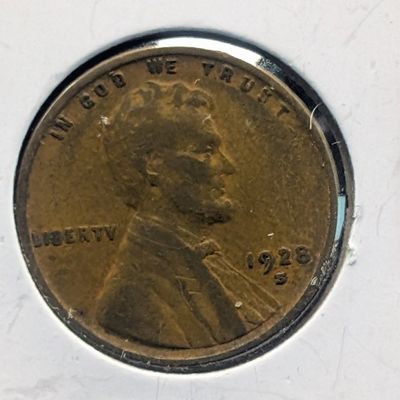 Sale Photo Thumbnail #200: 1928-S Lincoln Wheat Cent