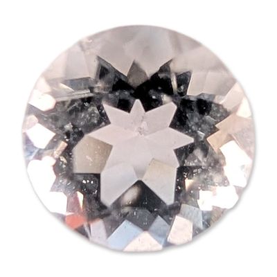 Sale Photo Thumbnail #189: Round Brilliant Cut White Topaz Gemstone