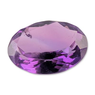 Sale Photo Thumbnail #378: Oval Mixed Cut Faceted Amethyst Loose Gemstone
