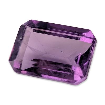 Sale Photo Thumbnail #150: Rectangular Emerald Cut Amethyst Loose Gemstone