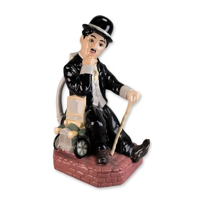 Sale Photo Thumbnail #248: Kevin Francis 1993 KF Guild Character Jug, The Prince of Clowns - Charlie Chaplin