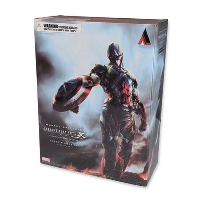 Sale Photo Thumbnail #515: Square Enix Marvel Universe Variant Play Arts Kai Captain America