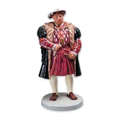 Sale Photo Thumbnail #275: Royal Doulton Royalty Series Porcelain Figurine, Henry VIII HN3458