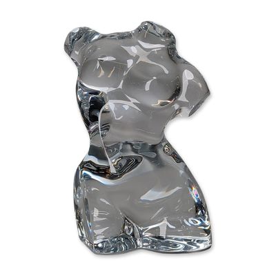 Sale Photo Thumbnail #25: Baccarat Crystal Stylized Female Torso Figurine