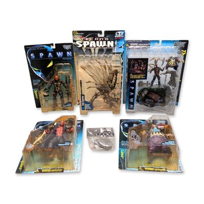 Sale Photo Thumbnail #301: McFarlane Toys Spawn the Movie and Techno Spawn Action Figurines