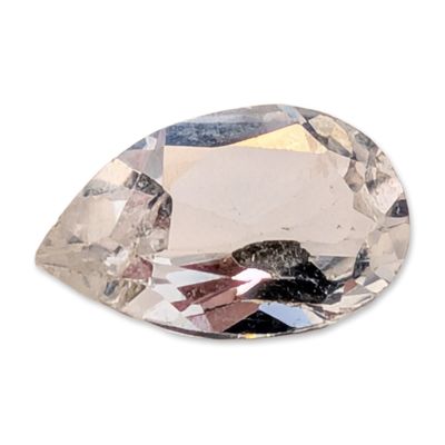 Sale Photo Thumbnail #616: Pear Cut Faceted White Topaz Loose Gemstone