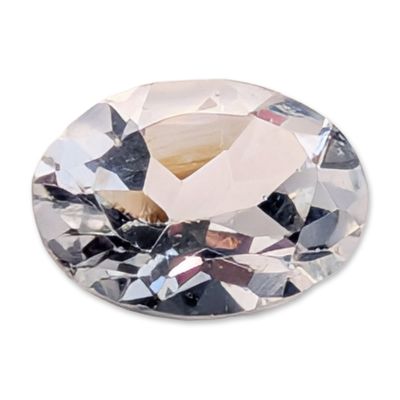 Sale Photo Thumbnail #611: Oval Brilliant Cut White Quartz Loose Gemstone