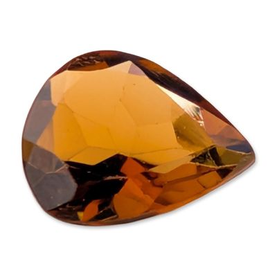 Sale Photo Thumbnail #600: Pear Brilliant Cut Citrine Loose Gemstone