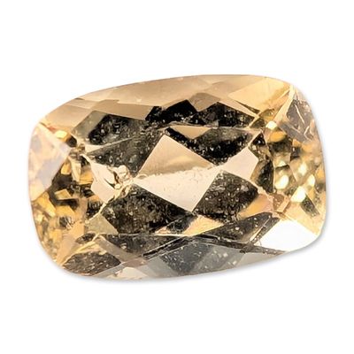 Sale Photo Thumbnail #144: Cushion Cut Pale Yellow Stone