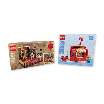 Sale Photo Thumbnail #81: 2pc LEGO Holiday Themed Building Sets - 40410 & 40776