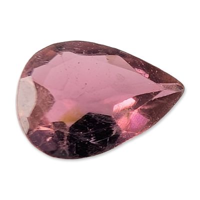 Sale Photo Thumbnail #193: Faceted Pear Cut Pink Tourmaline