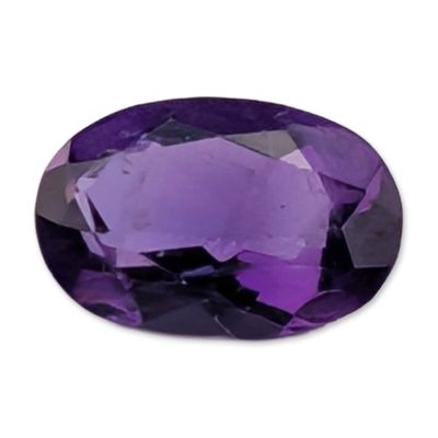 Sale Photo Thumbnail #585: Oval Faceted Amethyst Loose Gemstone