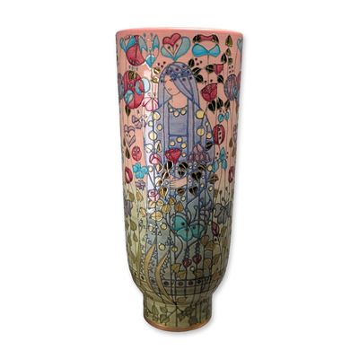 Sale Photo Thumbnail #16: Dennis Chinaworks Sally Tuffin Limited Edition Art Nouveau Style Vase