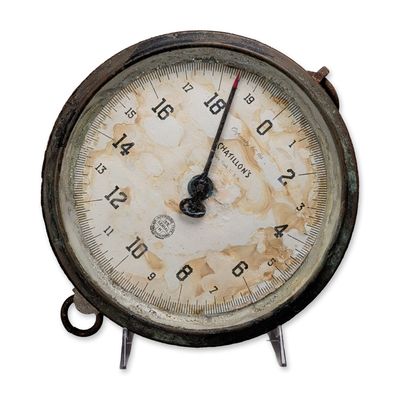 Sale Photo Thumbnail #557: John Chatillon and Sons Cast Iron Hanging Scale