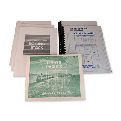 Sale Photo Thumbnail #214: 7pc Union Pacific Railroad Bulk and Rolling Stock Reference Booklets