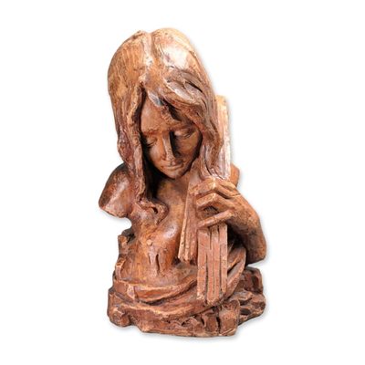 Sale Photo Thumbnail #320: In the Style of Attila J. Tivadar (Hungarian-American, 1926-1996) Woman with Cello Sculpture