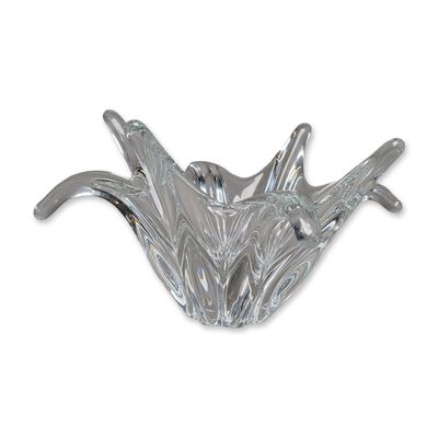 Sale Photo Thumbnail #225: Baccarat Clear Crystal Splash Centerpiece Bowl