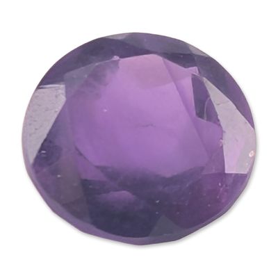 Sale Photo Thumbnail #159: Round Brilliant Cut Amethyst Gemstone