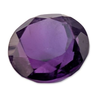 Sale Photo Thumbnail #582: Loose Oval Cut Amethyst Gemstone