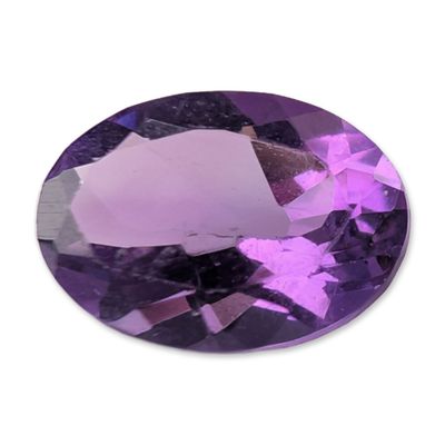Sale Photo Thumbnail #376: Oval Faceted Amethyst Loose Gemstone