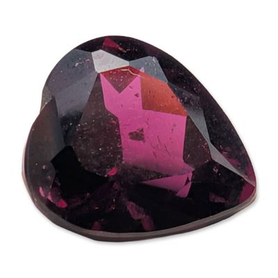 Sale Photo Thumbnail #612: Heart Shaped Rhodolite Garnet Gemstone