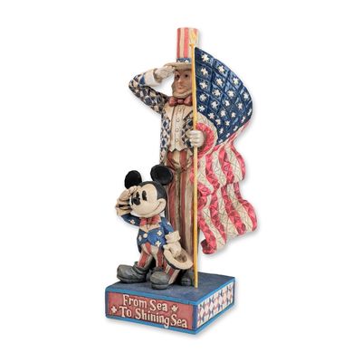 Sale Photo Thumbnail #486: Enesco Disney Traditions Jim Shore American Originals Mickey Mouse Figurine