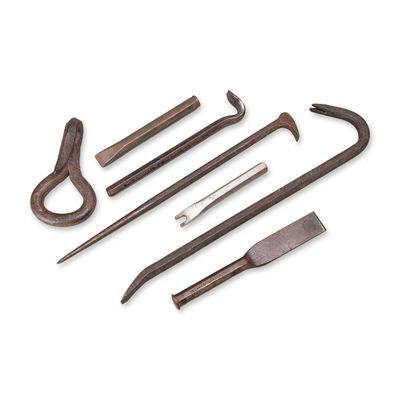 Sale Photo Thumbnail #561: 7pc Delaware Tool Steel Corp and Assorted Forged Hand Tools