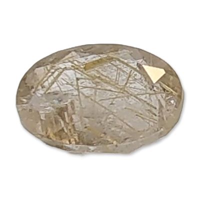 Sale Photo Thumbnail #185: Golden Rutilated Quartz Faceted Gemstone