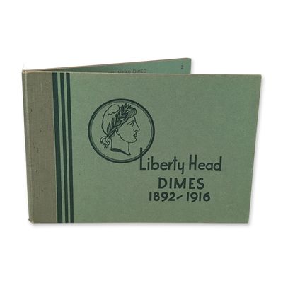 Sale Photo Thumbnail #217: 1892-1916 US Liberty Head Silver Dime Album