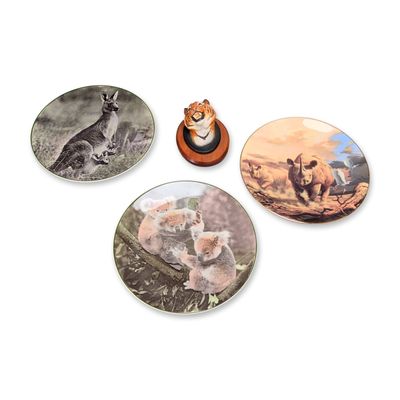 Sale Photo Thumbnail #285: 4pc Royal Doulton and Beswick Wildlife Themed Ceramic Collection