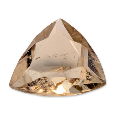 Sale Photo Thumbnail #599: Trillion Cut Champagne Colored Loose Citrine Gemstone