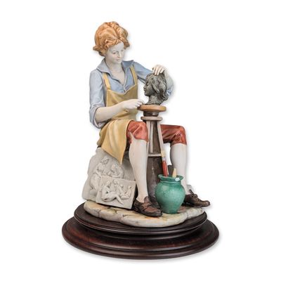 Sale Photo Thumbnail #481: Triade Italy Luigi Giorgio Benacchio Porcelain Sculptor Figurine