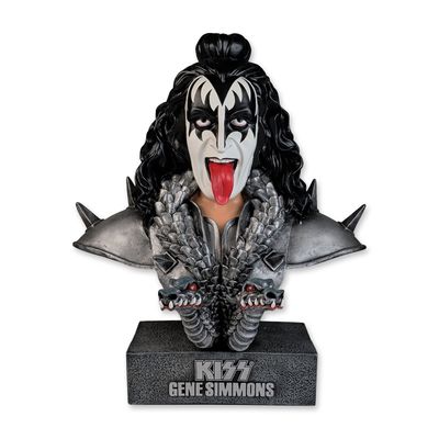 Sale Photo Thumbnail #488: KISS Destroyer Gene Simmons Limited Edition Era Resin Bust with COA