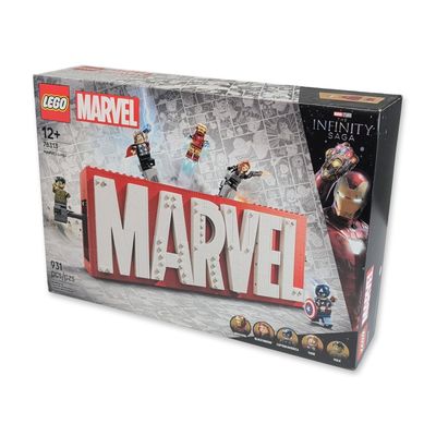 Sale Photo Thumbnail #79: LEGO Marvel The Infinity Saga Marvel Logo Building Set 76313